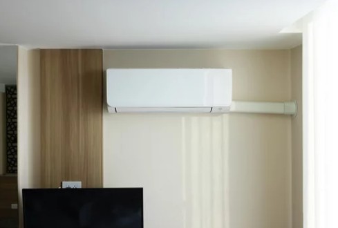 Ductless AC living room